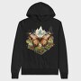 Butterfly Mountain Forest, Hanorac Oversize Barbati (Unisex)