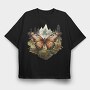 Butterfly Mountain Forest, Tricou Oversize Barbati (Unisex)