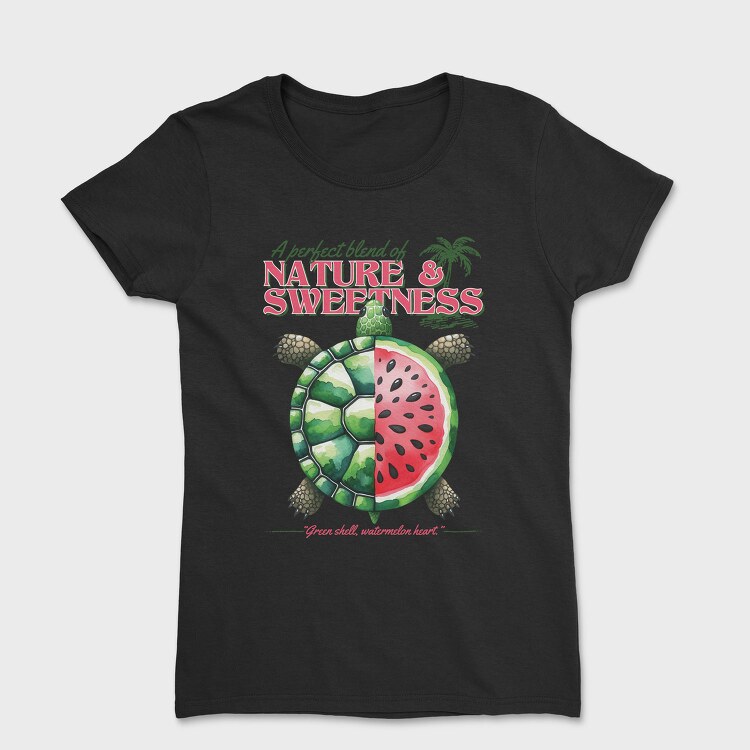 Watermelon Turtle, Tricou Femei