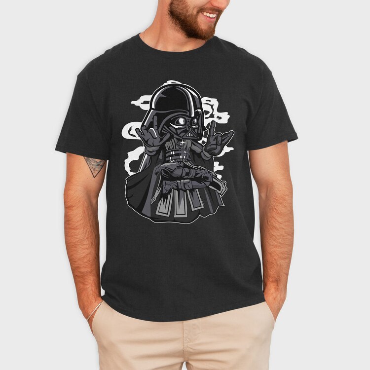 Darth Rockstar, Tricou Barbati (Unisex)