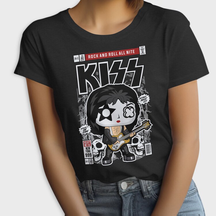 Kiss Rock Roll, Tricou Femei