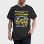 Banana Racing Minions, Tricou Barbati (Unisex)