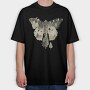 Butterfly Forest Symphony, Tricou Oversize Barbati (Unisex)