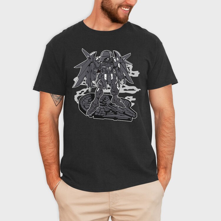 Darth Vader Mech, Tricou Barbati (Unisex)