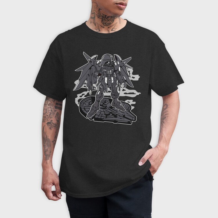 Darth Vader Mech, Tricou Barbati (Unisex)