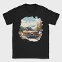 Winter Suv Car, Tricou Barbati (Unisex)
