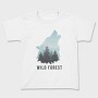 Wild Forest Wolf, Tricou Copii