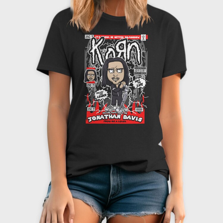 Korn Comic Cult, Tricou Barbati (Unisex)