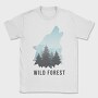 Wild Forest Wolf, Tricou Barbati (Unisex)