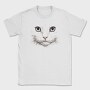 White Cat Portrait, Tricou Barbati (Unisex)