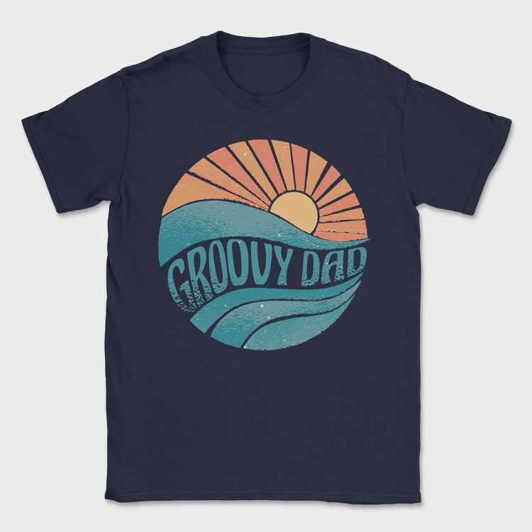 Waves Sunset, Tricou Barbati (Unisex)