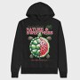 Watermelon Turtle, Hanorac Oversize Barbati (Unisex)