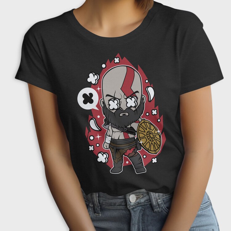 Kratos Warrior Chibi, Tricou Femei