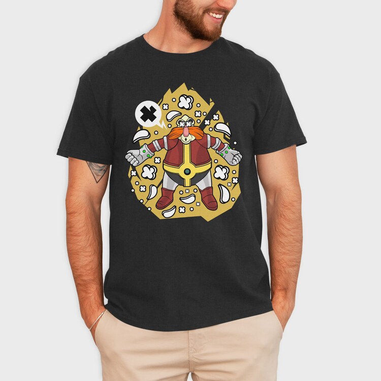 Dastardly Dastard, Tricou Barbati (Unisex)