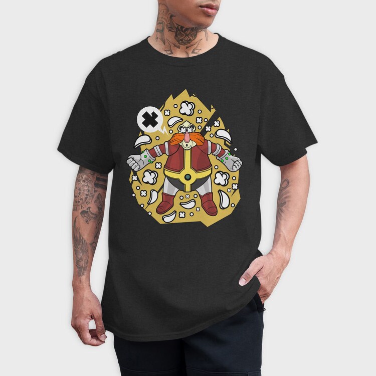 Dastardly Dastard, Tricou Barbati (Unisex)