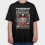 Pirate Captain Treasure Hunt, Tricou Oversize Barbati (Unisex)