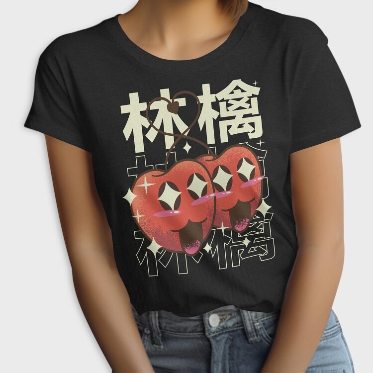 Apple Crazy Kawaii, Tricou Femei