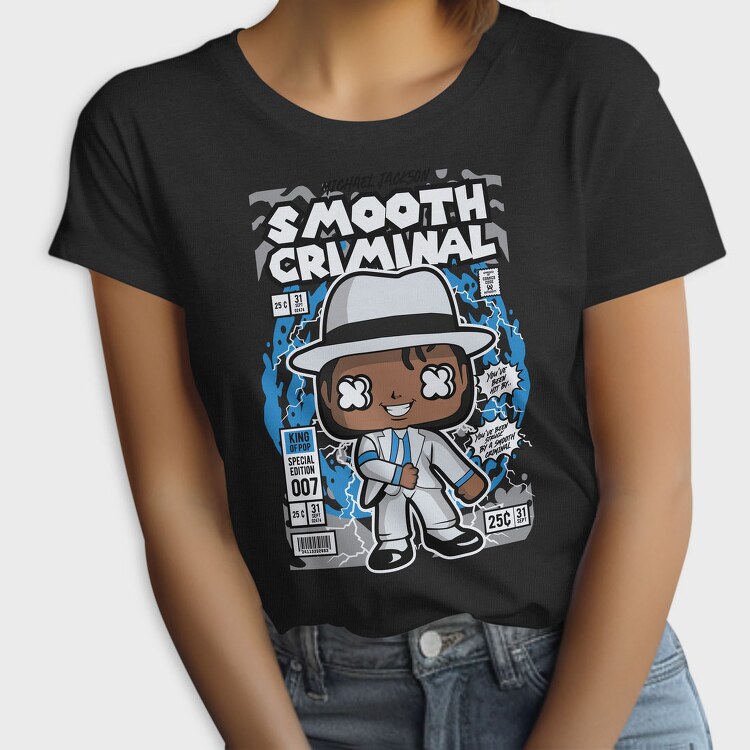 Smooth Criminal Pop, Tricou Femei