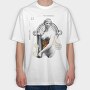 Wanderer, Tricou Oversize Barbati (Unisex)