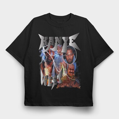 Electric Fire Mesh, Tricou Oversize Barbati (Unisex)