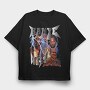 Electric Fire Mesh, Tricou Oversize Barbati (Unisex)