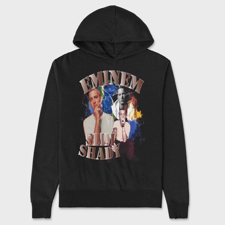Eminem Shady Art, Hanorac Oversize Barbati (Unisex)