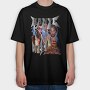 Electric Fire Mesh, Tricou Oversize Barbati (Unisex)