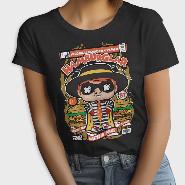 Hamburger Thief, Tricou Femei