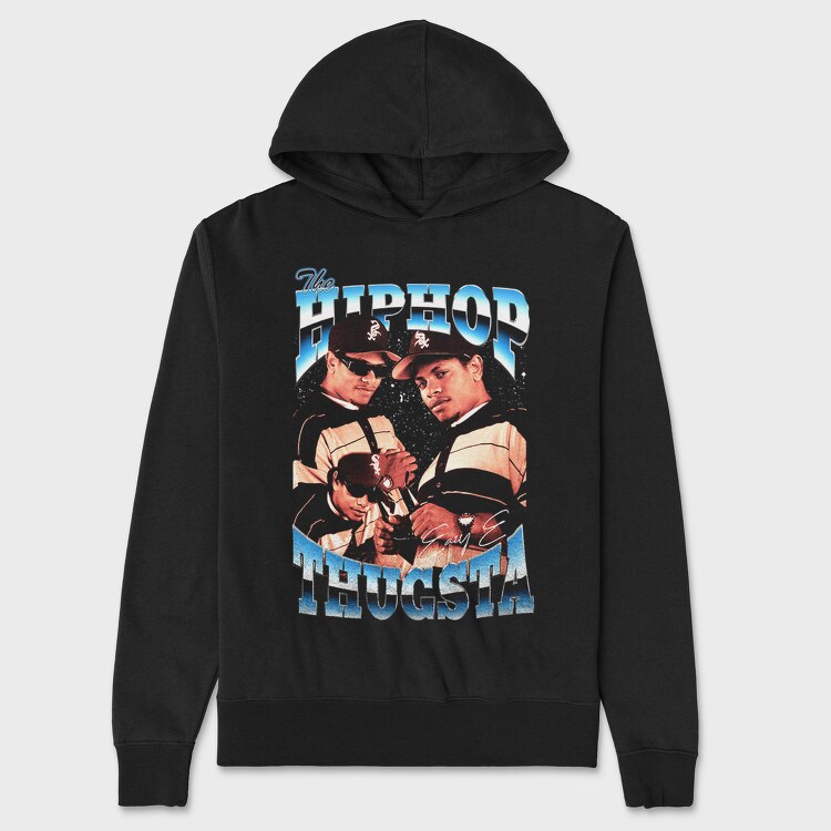 Hiphop Legends, Hanorac Oversize Barbati (Unisex)