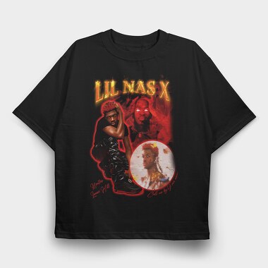 Lil Nas X Montero, Tricou Oversize Barbati (Unisex)