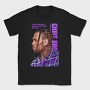 Purple Life Quote, Tricou Barbati (Unisex)