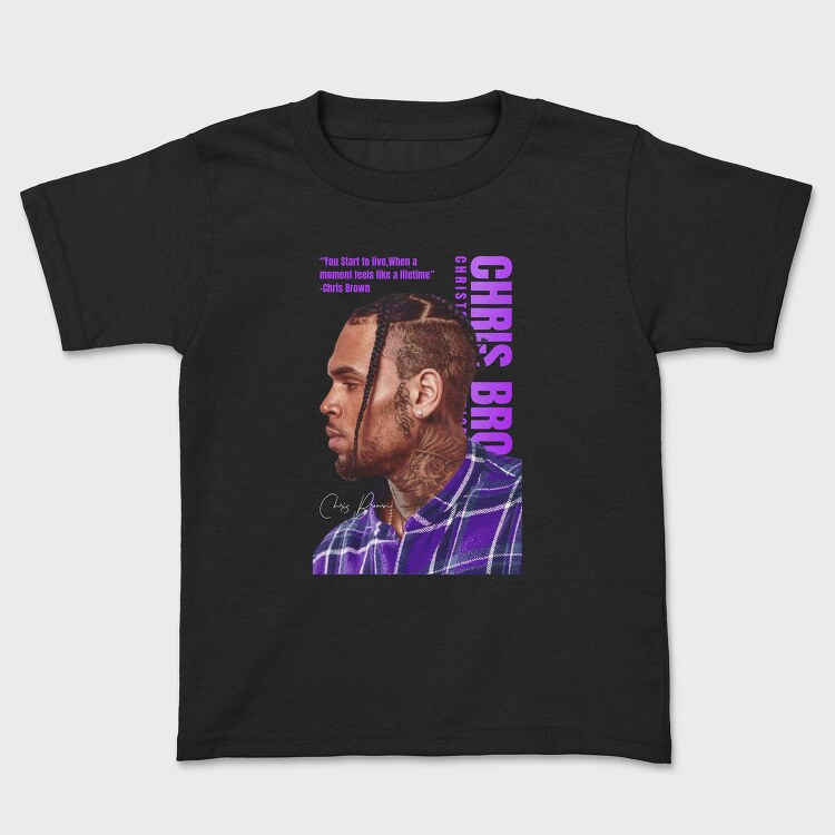 Purple Life Quote, Tricou Copii