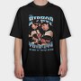 Hiphop Legends, Tricou Oversize Barbati (Unisex)