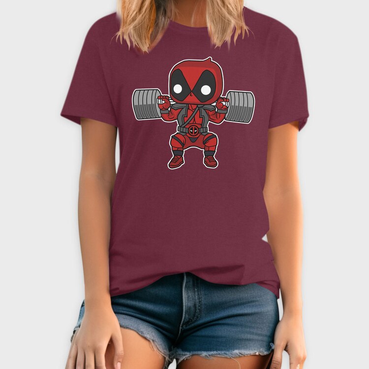 Deadpool Gym Hero, Tricou Barbati (Unisex)