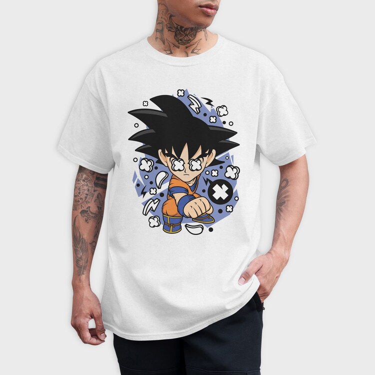 Son Goku Burst, Tricou Barbati (Unisex)