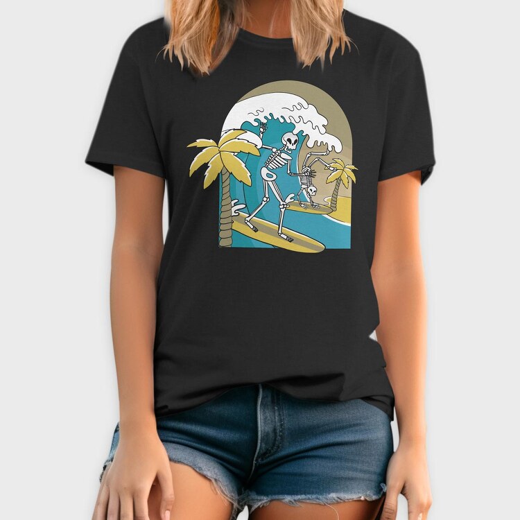 Wave, Tricou Barbati (Unisex)