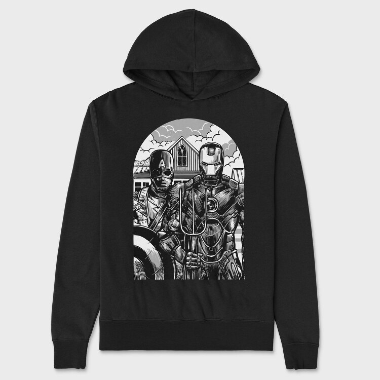 American Civil War, Hanorac Oversize Barbati (Unisex)