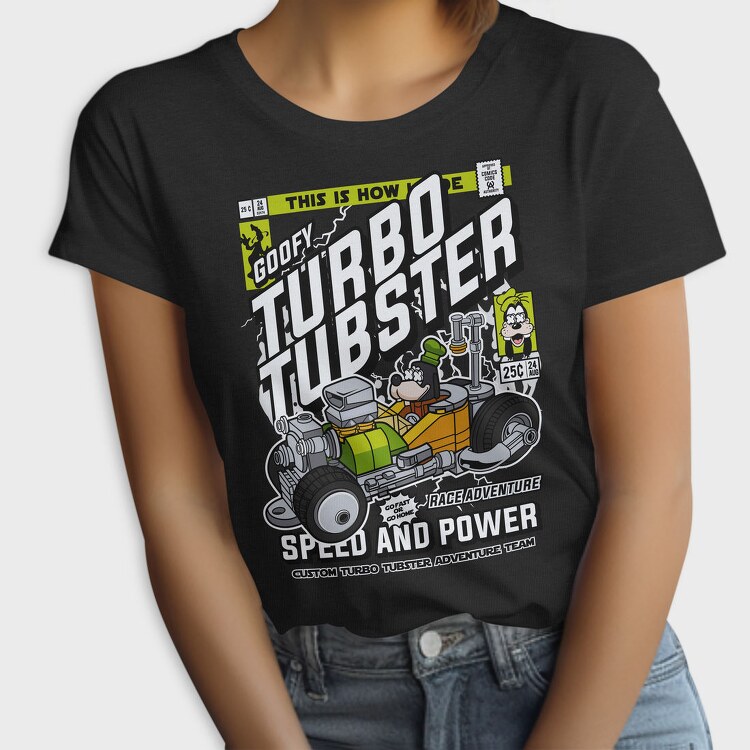 Turbo Tubster Speed, Tricou Femei