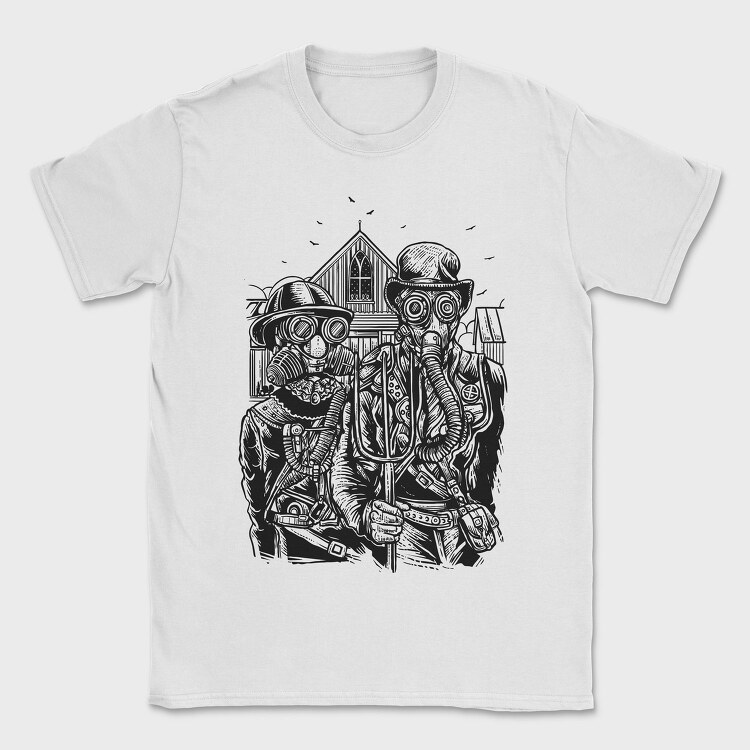 American Steampunk, Tricou Barbati (Unisex)