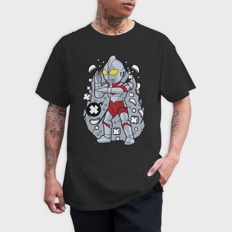 Ultraman Comic Burst, Tricou Barbati (Unisex)