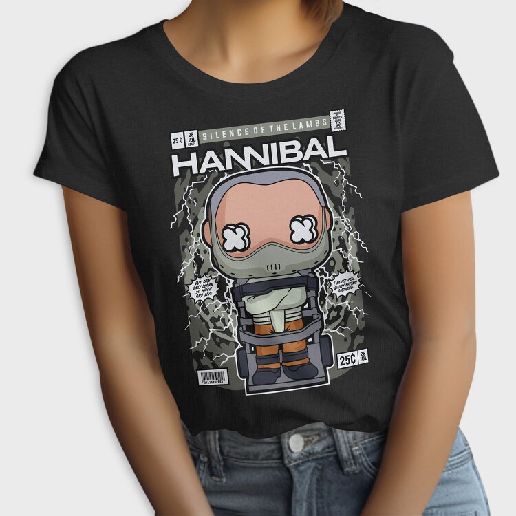 Hannibal Pop Art Comic, Tricou Femei