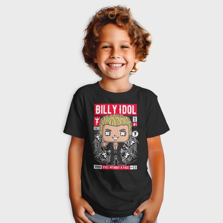 Billy Idol Pop Vinyl, Tricou Copii