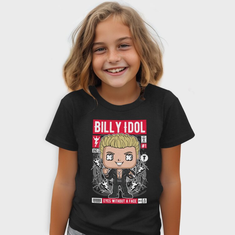Billy Idol Pop Vinyl, Tricou Copii