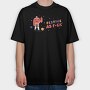 Anti Christmas, Tricou Oversize Barbati (Unisex)