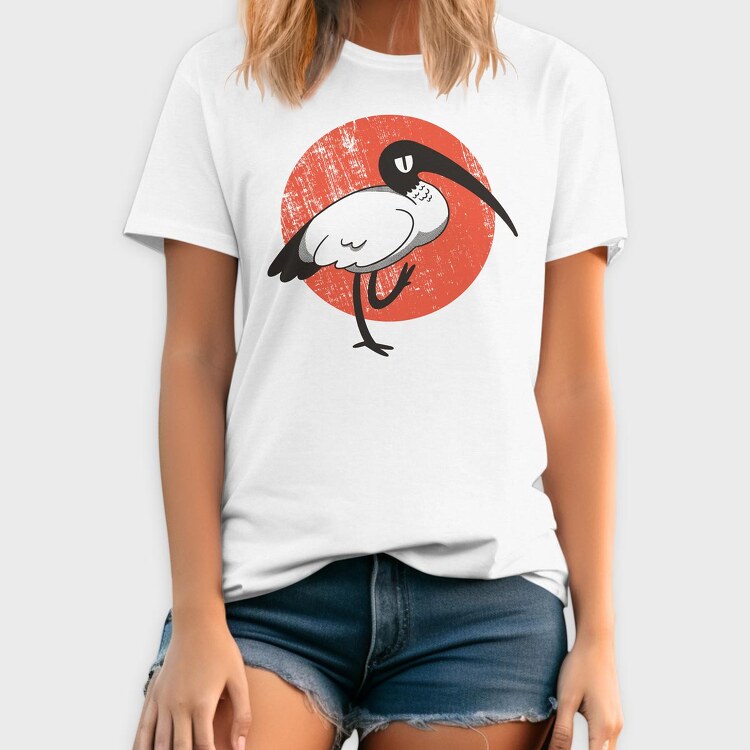 White Ibis, Tricou Barbati (Unisex)