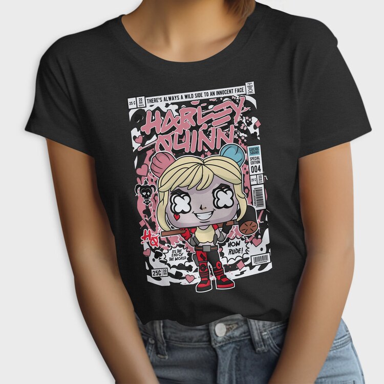 Harley Quinn Riot, Tricou Femei