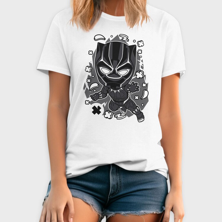 Black Panther Burst, Tricou Barbati (Unisex)