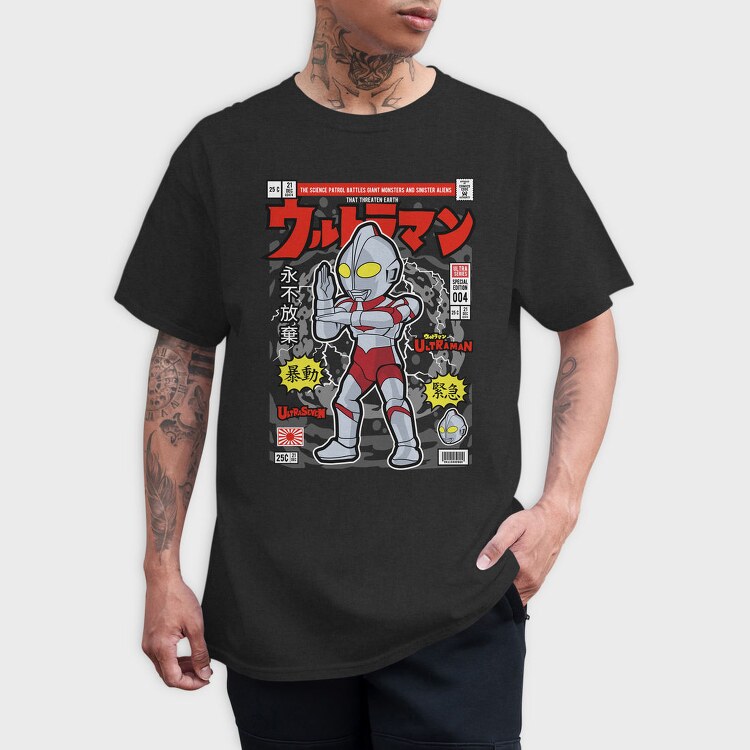 Ultraman Comic Drop, Tricou Barbati (Unisex)