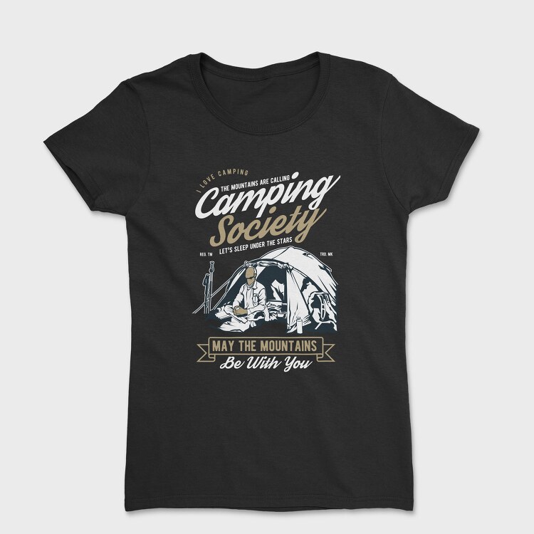 Camping Society, Tricou Femei