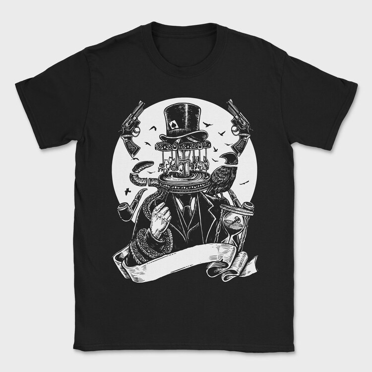 Carrousel, Tricou Barbati (Unisex)